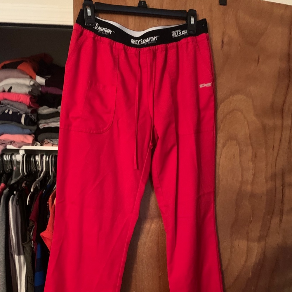 Greys anatomy medium scrub pants.
